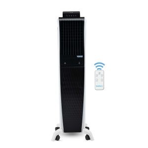 Symphony Tower Air Cooler 55L (White & Black)