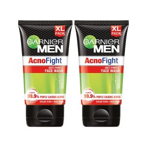 Garnier Men Acno Fight Face Wash, 150gm (pack of 2)