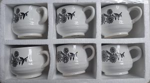 Ceramic White Coffee and Tea Cup