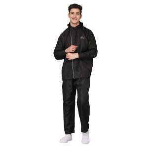 Rain Coat for Men Reversible Waterproof