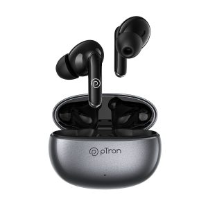 pTron Bassbuds Eon TWS Earbuds with ENC, 13mm Driver