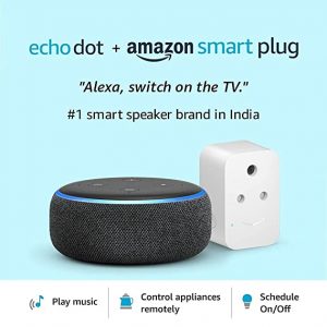 Echo Dot (3rd Gen) with Amazon Smart Plug